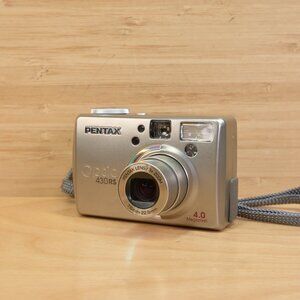 Pentax Optio 430RS / 4MP Digital Camera / 3x Optical Zoom / Tested & Working